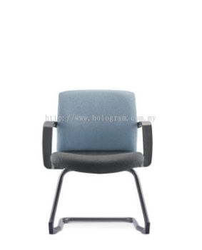 FITS VISITOR CHAIR-BLACK-FABRIC