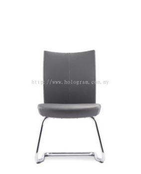 MESH 2 EXECUTIVE VISITOR CHAIR W/O ARMREST-PU 