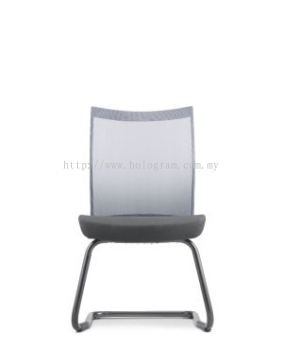 MESH 2 VISITOR CHAIR W/OARMREST-FABRIC