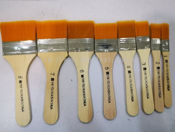 Gold Nylon Paint Brush