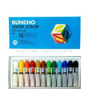 Buncho Water Color 6cc 12colors