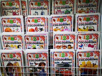 Colouring 123 ABC 