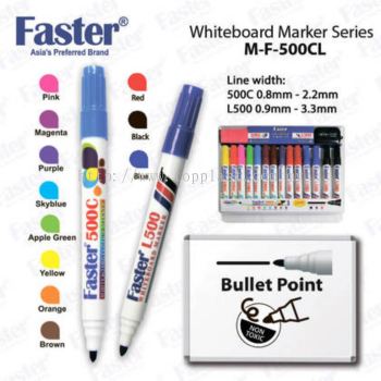 Faster Marker Pen Set 