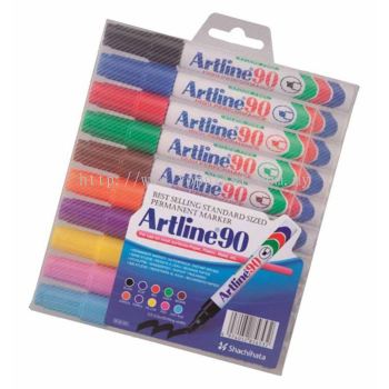 Artline Permanent Marker Pen Set