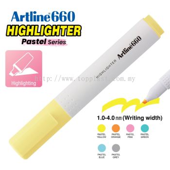 Artline 660 Highlighter Pastel