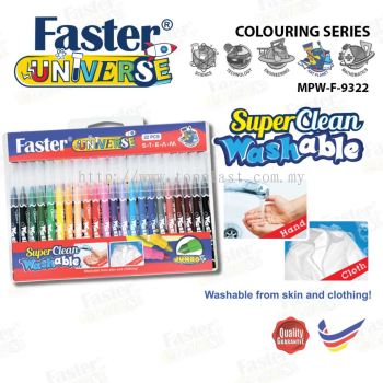 Faster Universe Colouring Series Washable