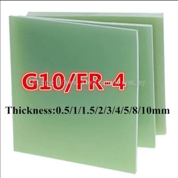 G10 FR4 Glass Fibre Board | Light Green | Thickness Options: 0.5mm, 1mm, 1.5mm, 2mm, 3mm, 4mm, 5mm, 8mm, 10mm