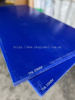 ACETAL POM BLUE SHEET THK 15MM & 25MM