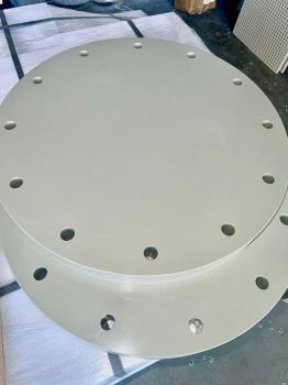 Bigger Flange for Polypropylene Grey - Enhanced Stability and Durability for Industrial Applications