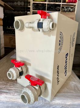 PP Grey Chemicals Flow Tank - Customizable Polypropylene Tank for Safe Chemical Storage and Handling