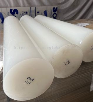 Polypropylene Rod Dia. 180mm   Durable, Chemical-Resistant Rod for Industrial Applications