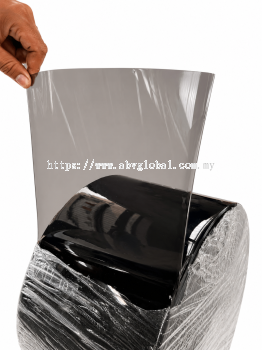 PVC Strip Curtain Tinted Black | Heavy-Duty Industrial Door Barrier | Dust & Insect Proof
