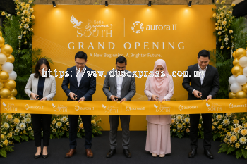 Custom Grand Opening Ceremony Ribbon Malaysia | Premium Satin Ribbon Printing for Corporate & Property Launches