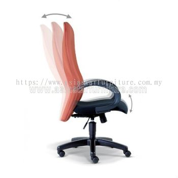 CONFI SPECIFICATION - EXTRA MOTION OF THE BACKREST DURING RECLINE AUTOMATICALLY ADJUSTS TO ENSURE CORRECT POSITION
