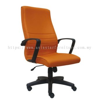 PLUS HIGH BACK STANDARD CHAIR | FABRIC OFFICE CHAIR KEPONG KL MALAYSIA