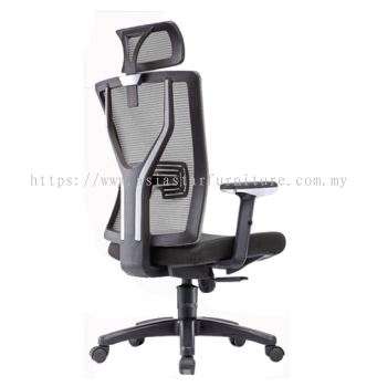 STATICE 2 HIGH BACK ERGONOMIC CHAIR | MESH OFFICE CHAIR TAMAN CONNAUGHT