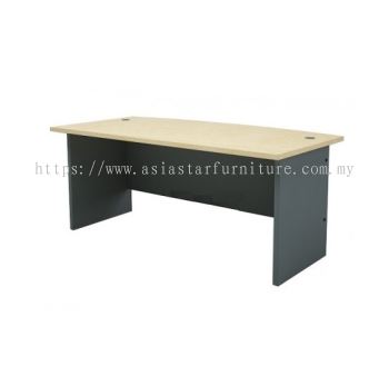 6' EXECUTIVE OFFICE TABLE C/W CURVE TOP - office table Selayang | office table Rawang | office table Kepong | office table Segambut | office table Jalan Ipoh