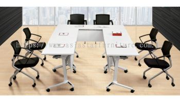 AVA FOLDING MEETING TABLE - Folding Table Kota Damansara | Folding Table Dataran Prima | Folding Table Glenmarie Shah Alam | Folding Table Chan Sow Lin