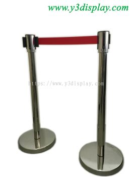17115-Retractable Belt Q-up Stand-Red