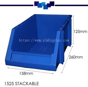 80392-1525 STACKABLE TRAY-PC(11HX15LX25D CM)