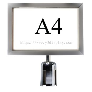 17131-A4 Sign Holder For Q-up Stand