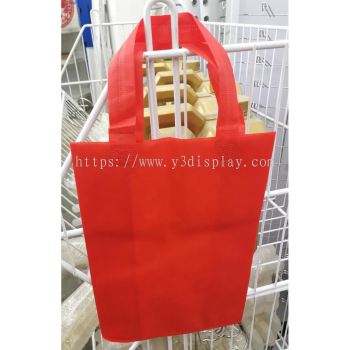 82174 - 10pcs Loop Handle Non Woven Bag (RED colour)