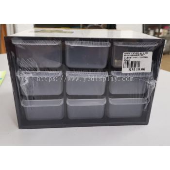 80404 - 9 Drawer Part Cabinet (118x175x120 MM)