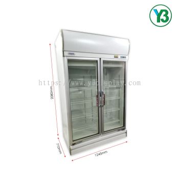 64509-Prime 2Glass Door Chiller