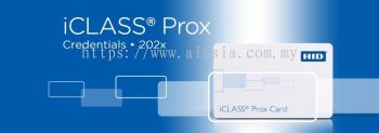 202x iCLASS + Prox Card