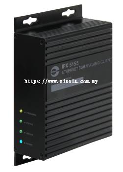 iPX5155.AMPERES Ethernet Paging / BGM Client