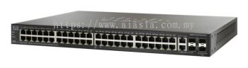 Cisco SF300-48PP 48-port 10/100 PoE+ Managed Switch with Gig Uplinks