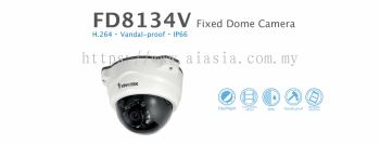 FD8134V. Vivotek Fixed Dome Camera