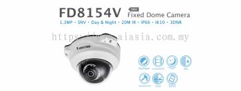 FD8154V. Vivotek Fixed Dome Camera