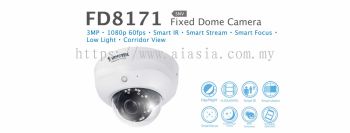 FD8171. Vivotek Fixed Dome Camera