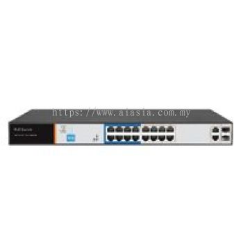 IES-116-P.PVE 16-Port PoE Switch with 2 Uplink