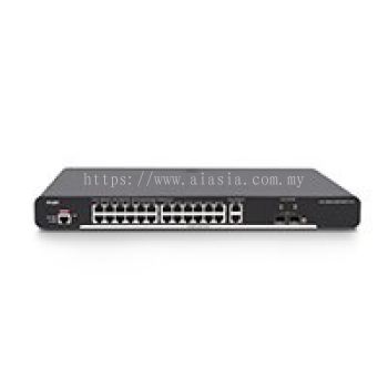 S-1920-24T2GT2SFP-LP-E. Ruijie 24-POE + 2-GB-UTP + 2-GB-SFP (185W). #AIASIA Connect
