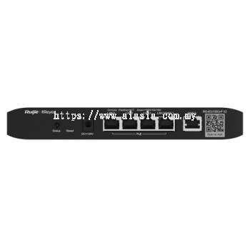 RG-EG105G-P V2.RUIJIE 5 Ports Cloud Managed PoE Router