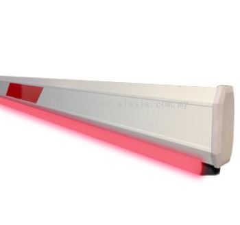 BR6AS60LED.MAG 6 Meter Straight Arm With Led Light Rubber Lining