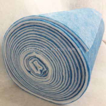 Washable Air Filter Media Rolls ( 80%-85% ) Blue & White