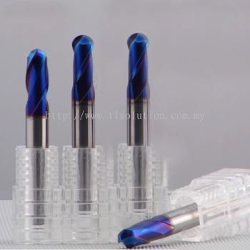 Solid Carbide Ballnose - For Hardened Material HRC65