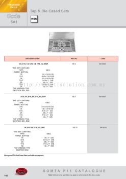 Tap & Die Cased Sets