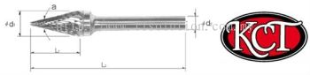 Rotary Burrs - Cone Shape(Form M)