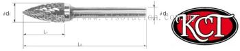 Rotary Burrs - Tree Shape with Pointed End (Form G)