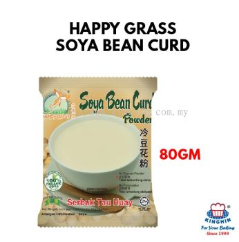 HAPPY GRASS SOYA BEAN CURD - 80GM