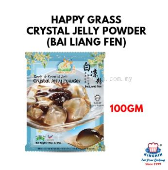 HAPPY GRASS CRYSTAL JELLY POWDER (BAI LIANG FEN) - 100GM