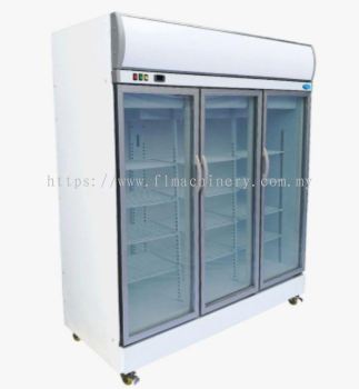 3 door display chiller 