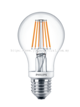 PHILIPS LED CLASSIC DIMMABLE 7.5-70W / 806lm A60 CLEAR 929001228008