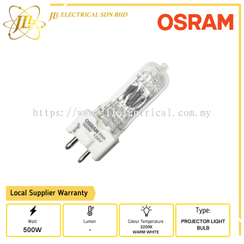 OSRAM 54585 EHA 500W 120V GY9.5 3200K WARM WHITE PROJECTOR LIGHT BULB 