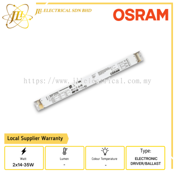 OSRAM QTP5 2X14~35W T5 ECG T5 BALLAST