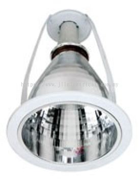 6INCH 150MM VERTICAL DOWNLIGHT FITTING FOR E27 OR PLC LED LAMP